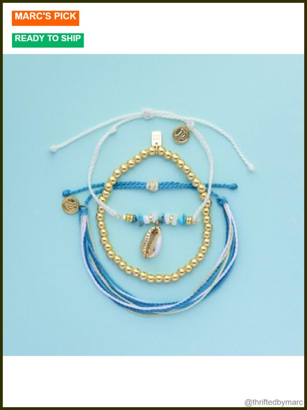 Handmade Waterproof Stackable String Bracelets Set Adjustable - Picture 4 of 4